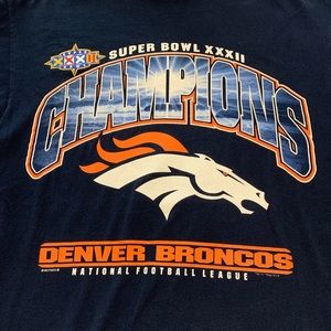 Vintage Denver Broncos Super Bowl 1998 NFL T Shirt
